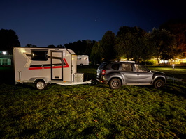 Erster Stellplatz - Trelleborg Strand Camping